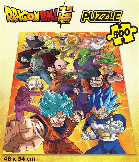 Puzzle Dragon Ball Super 500 Dielov A Fix Lepidlo Educa