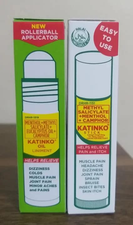 Katinko Roll On Liniment 10ml Stick 10g Lazada Ph