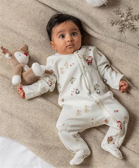 Night Before Christmas Sleepsuit Mamas And Papas Uk