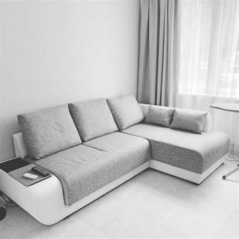 Диван угловой Онте Bucle Silver – купить в Москве по цене 79 990 рублей ...