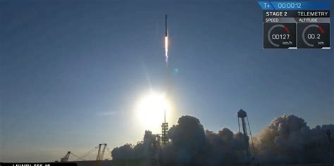 In Photos Spacex Launches Lands St Reused Falcon Rocket Page