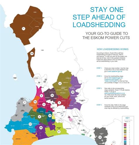 Load Shedding Cape Town Map Cape Town Updates Loadshedding Schedule ...