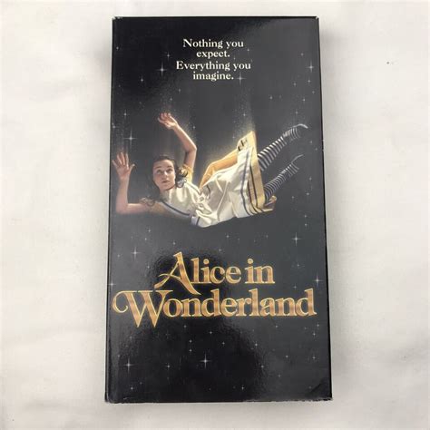 Alice In Wonderland Nbc Home Video Vhs Made For Tv Movie Gene Wilder Ebay