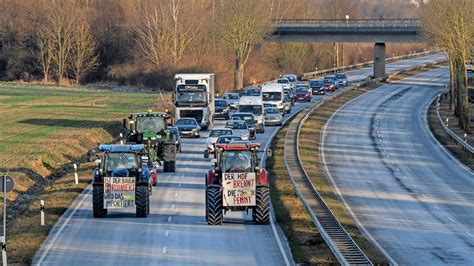 Bauern Streik In G Ttingen Proteste Laut Polizei Friedlich Wenige