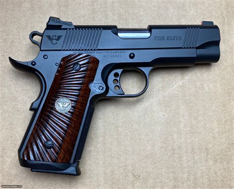 Wilson Combat Cqb Elite Compact Mm Night Sight Cocobolo Cqbe Cp