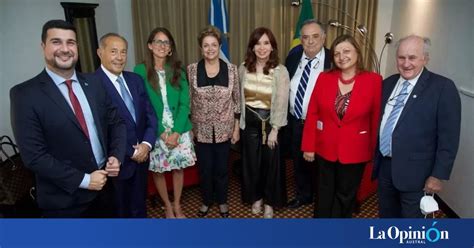 Cristina mantuvo una reunión con Dilma Rousseff en Honduras La