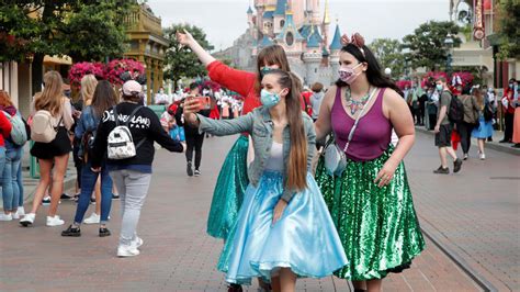 Disneyland Paris Reopens As Summer Tourist Season Gets Underway In