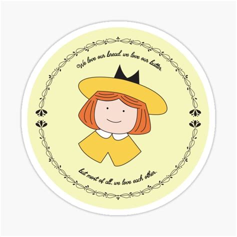 The Smallest One Was Madeline Sticker For Sale By Brandi Sahlfeld