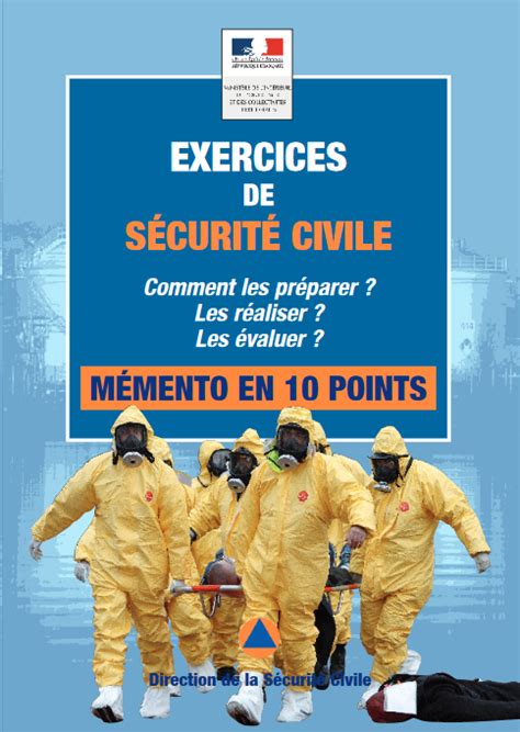 Pnrs Memento Exercices De S Curit Civile