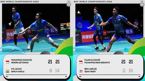 Jadwal Semifinal Kejuaraan Dunia Bwf 2022 Lengkap Jam Tayang Live Tv