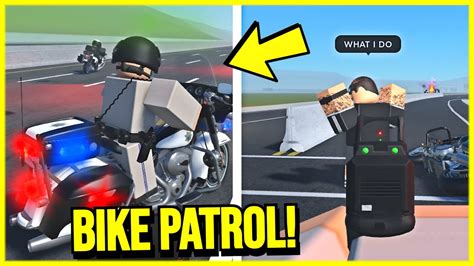 CHP BIKE PATROL GONE WRONG Perris California Roblox YouTube