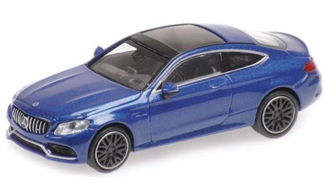 Miniature Mercedes Classe C Minichamps Amg C Coupe Metallic