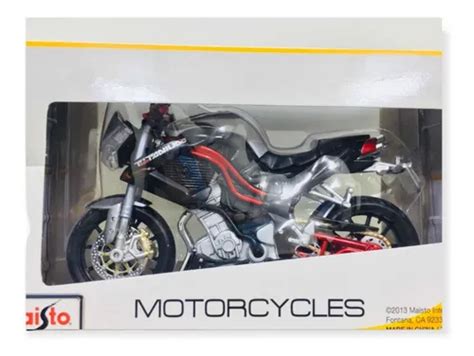 Miniatura Moto Benelli Tornado Naked Titanium Maisto 1 12 Parcelamento Sem Juros