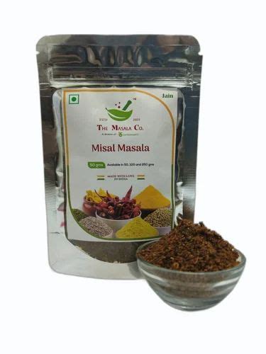 Misal Masala Powder Packaging Size Required 100 Gm At 555 Kg In Mumbai