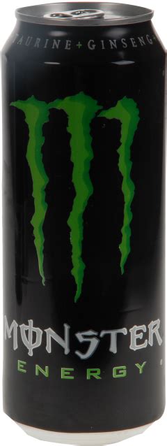 Monster Energy Drink Transparent Background - Free Transparent PNG