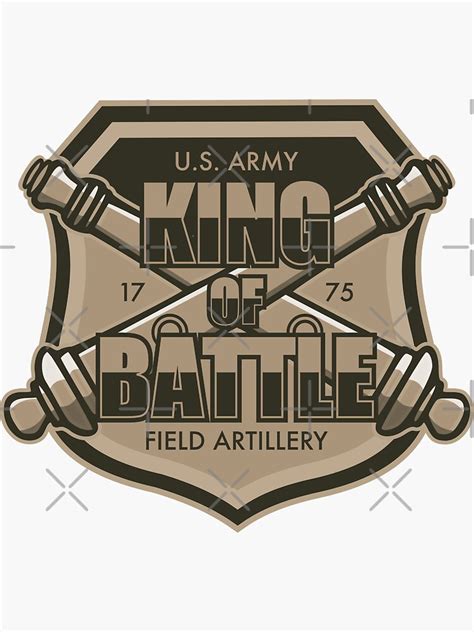 Us Army Field Artillery Sticker For Sale By Strongvlad Redbubble