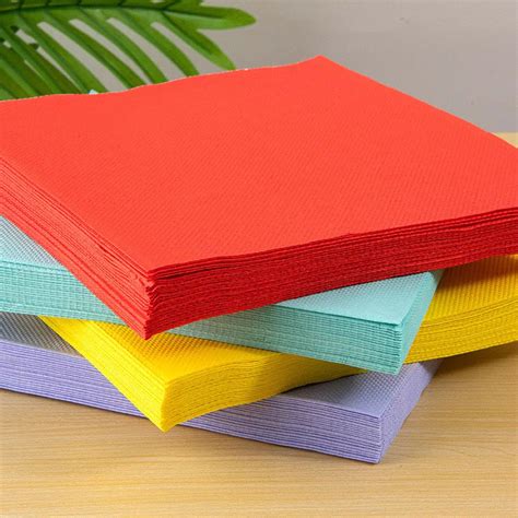 Guardanapos De Papel Para Festa - Guardanapo De Papel Colorido 50 Unidades Para Festa e Eventos - Faz a Boa!
