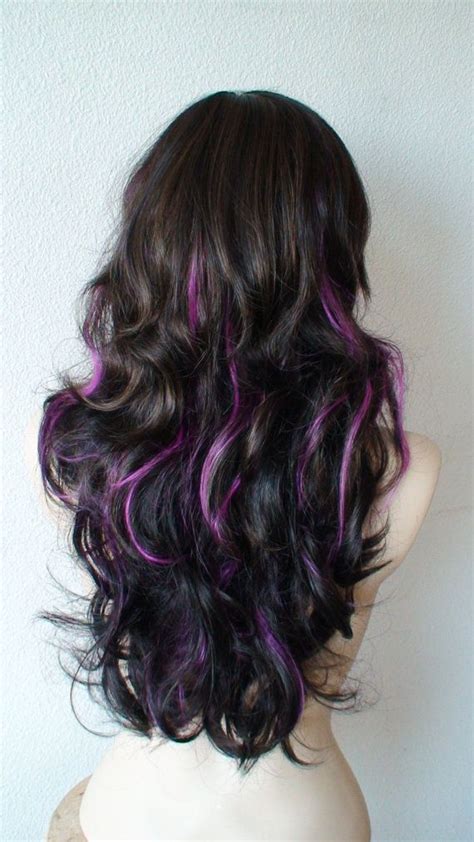 Pin By Amanda Higuchi On Cool Hair Purple Hair Streaks Hair Streaks