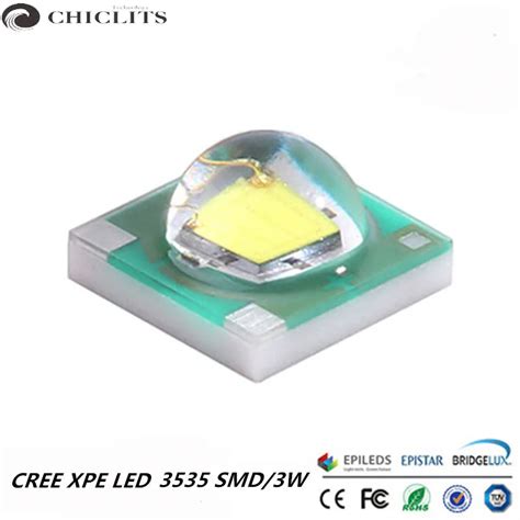 Pcs High Power Led Chips Cree Xpe Smd W Led Cob Lamp Integrated