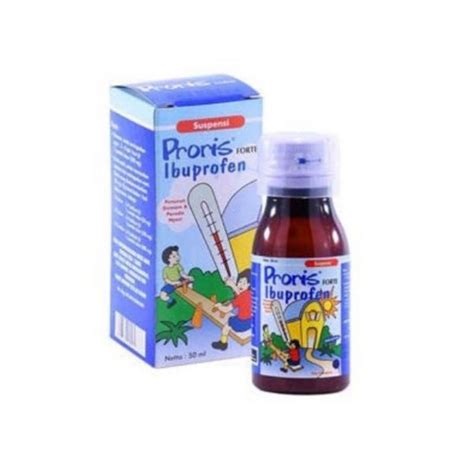 jual proris biru sirup ibupropen anak  ml shopee indonesia