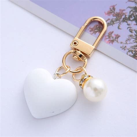 Zink Legierung Frosted Heart Schl Ssel Anh Nger H Ngende Ornamente Ebay