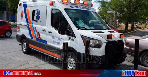 Hoy Tamaulipas Tamaulipas Choca Ambulancia De Proteccion Civil En