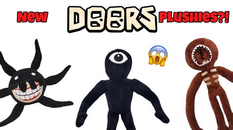 New Complete Set Of Roblox Doors Plushies