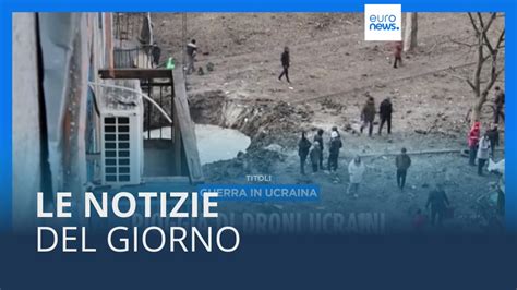 Video Le Notizie Del Giorno 12 Marzo Pomeridiane Euronews