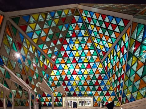 Colored Triangles by Myriad for Riyadh - Riyadh Art