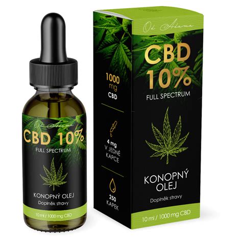 Konopný olej CBD Full Spectrum Od Adama levně Kupi cz