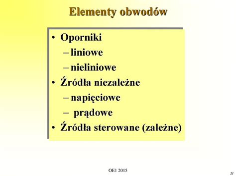 Obwody Elektryczne Ppt Pobierz