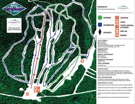 Big Moose Mountain Trail Map | OnTheSnow