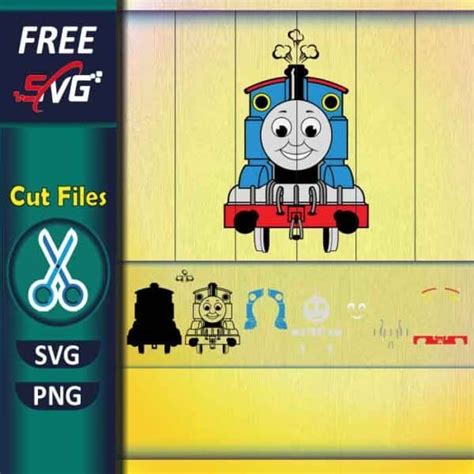 Thomas The Train Svg Free Train Track Svg Free