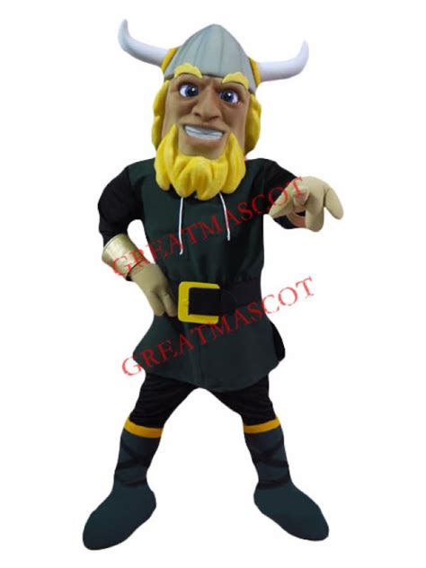 Superb Friendly Viking Mascot Costume