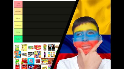 Hago Una Tierlist De Los Mejores Dulce Colombianos Tierlist Youtube