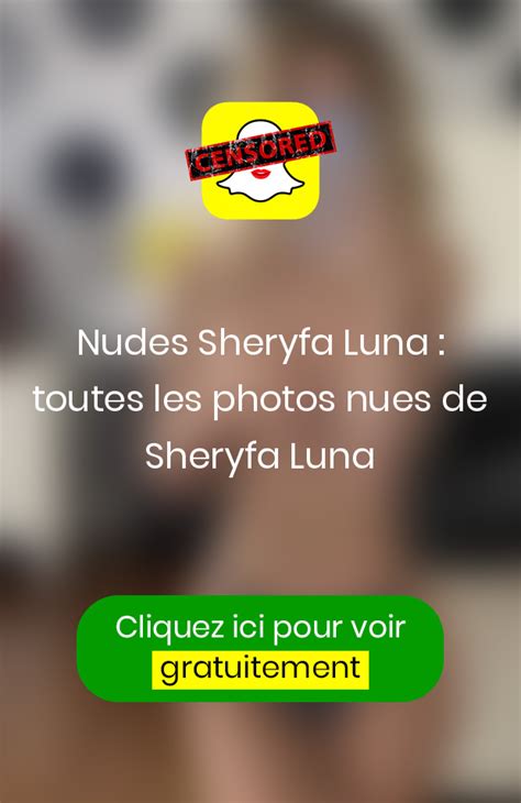 Nudes Sheryfa Luna Toutes Les Photos Nues De Sheryfa Luna