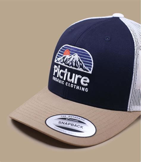 Trucker Cap Marineblau Beige Kuldo Trucker Dark Blue Picture Headict