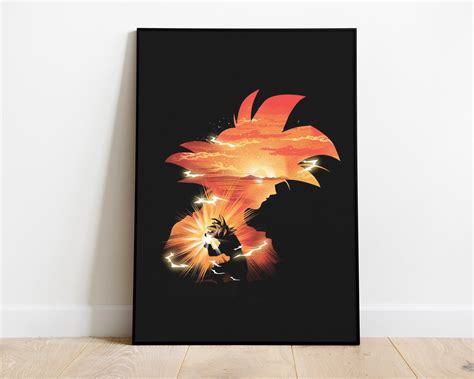 Dragon Ball Son Goku Movies Anime Japanese Home Decor Poster Canvas - Kaiteez