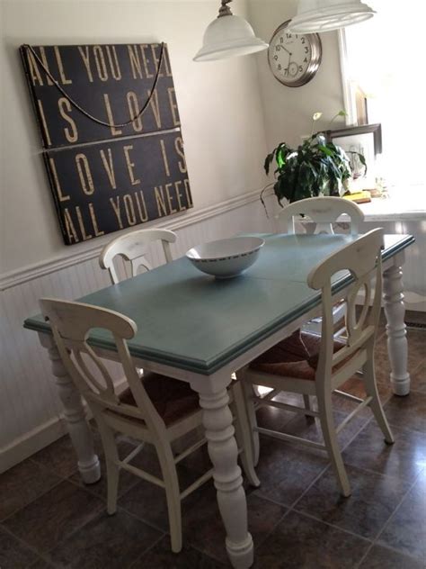 Annie Sloan Chalk Paint Painted Dining Table Chalk Paint Kitchen