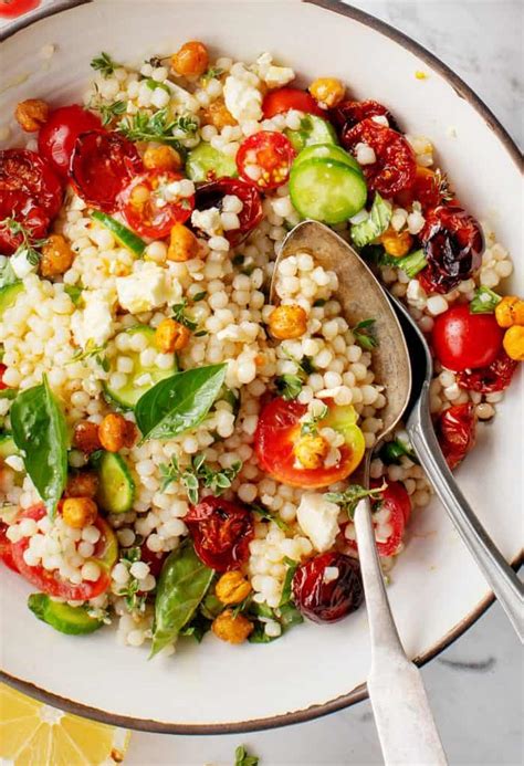 Cherry Tomato Couscous Salad Recipe Love And Lemons