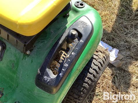 John Deere La115 Riding Lawn Mower Bigiron Auctions