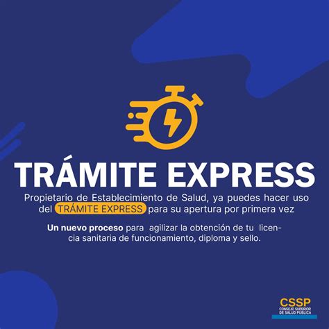 Trámite Express CSSP