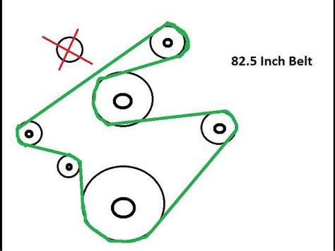 Visual Guide To The 2008 Dodge Caliber Serpentine Belt