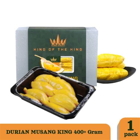 Promo King Fruit Durian Musang King Duren Kupas Premium Gram