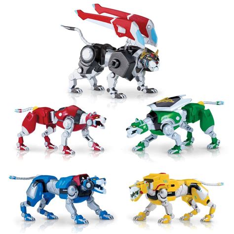 Voltron: Legendary Defender Die-Cast Lions Action Figures - Playmates – Woozy Moo