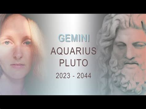 GEMINI Aquarius Pluto Pluto In The 9th House 2023 2043 YouTube