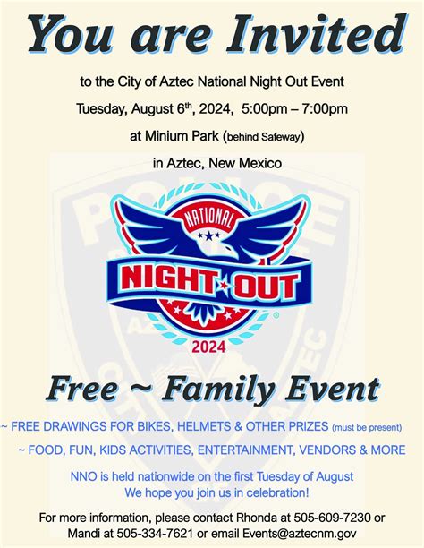 National Night out - VisitFourCorners.com
