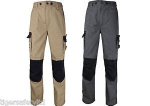 Delta Plus Panoply M Pan Mach Spirit Mens Cargo Kneepad Work Trousers