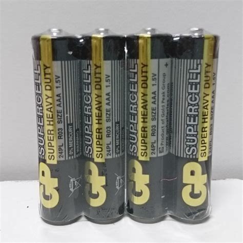 GP SUPERCELL AAA SUPER HEAVY DUTY BATTERY Shopee Philippines