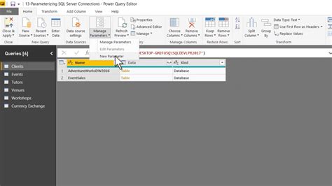 Parameterizing SQL Server Connections - G Com Solutions Limited